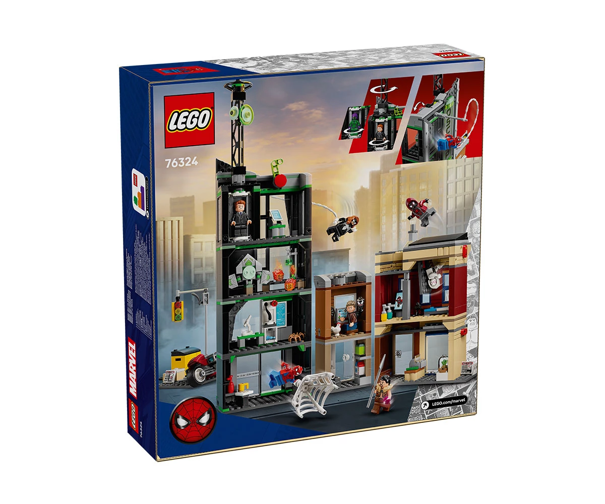 Детски комплект за игра LEGO® Marvel Super Heroes 76324 - Спайдърмен срещу Озкорп thumb 2 LEGO® Marvel Super Heroes 76324 - Spider-Man vs. Oscorp thumb 2