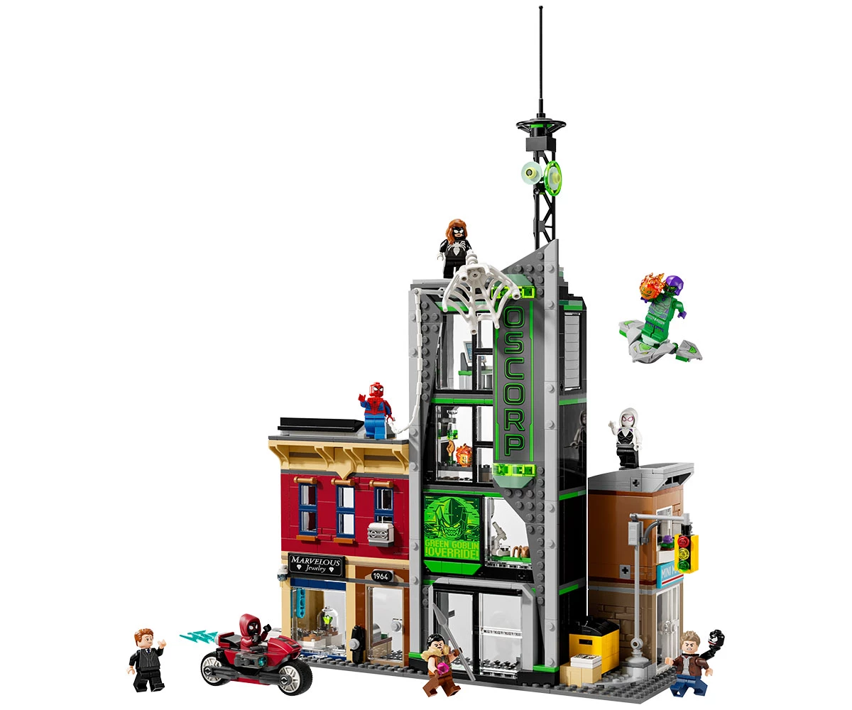 Детски комплект за игра LEGO® Marvel Super Heroes 76324 - Спайдърмен срещу Озкорп thumb 3 LEGO® Marvel Super Heroes 76324 - Spider-Man vs. Oscorp thumb 3
