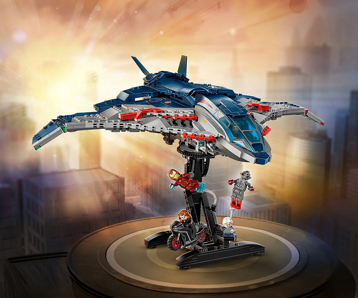 Детски комплект за игра LEGO® Marvel Super Heroes 76325 - Отмъстителите: Ерата на Ултрон Куинджет thumb 14 LEGO® Marvel Super Heroes 76325 - Avengers: Age of Ultron Quinjet thumb 14