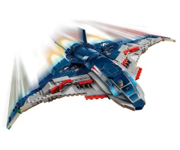 Детски комплект за игра LEGO® Marvel Super Heroes 76325 – Отмъстителите: Ерата на Ултрон Куинджет