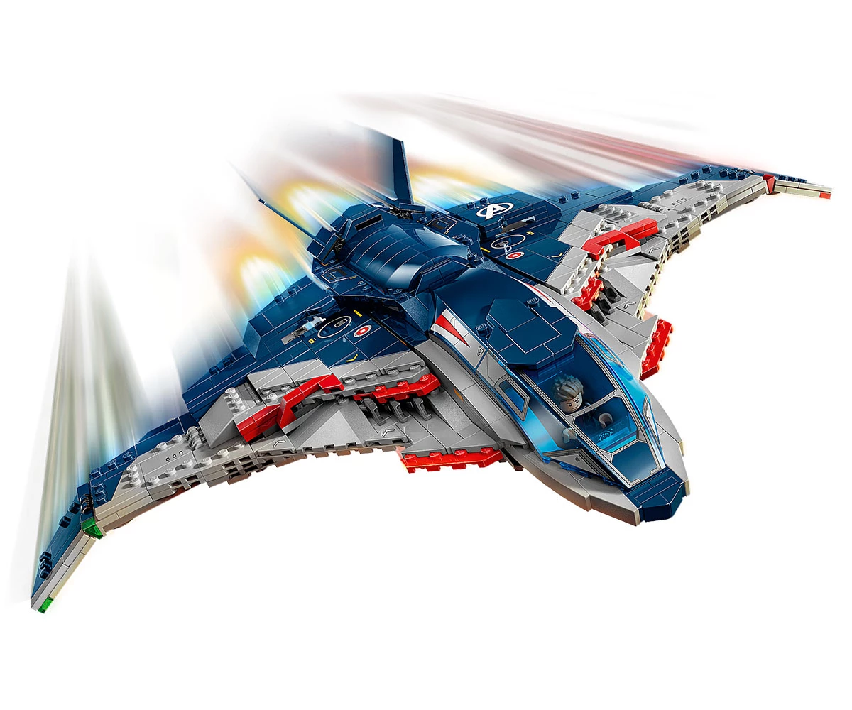 Детски комплект за игра LEGO® Marvel Super Heroes 76325 - Отмъстителите: Ерата на Ултрон Куинджет thumb 4 LEGO® Marvel Super Heroes 76325 - Avengers: Age of Ultron Quinjet thumb 4