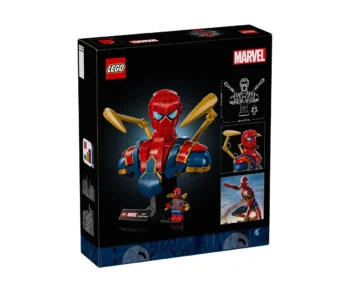 Детски комплект за игра LEGO® Marvel Super Heroes 76326 – Бюст на Железния Спайдърмен