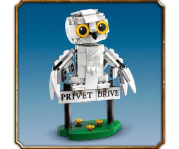 Детски комплект за игра конструктор LEGO® Harry Potter™ 76425 – Хедуиг на „Привит драйв“ 4