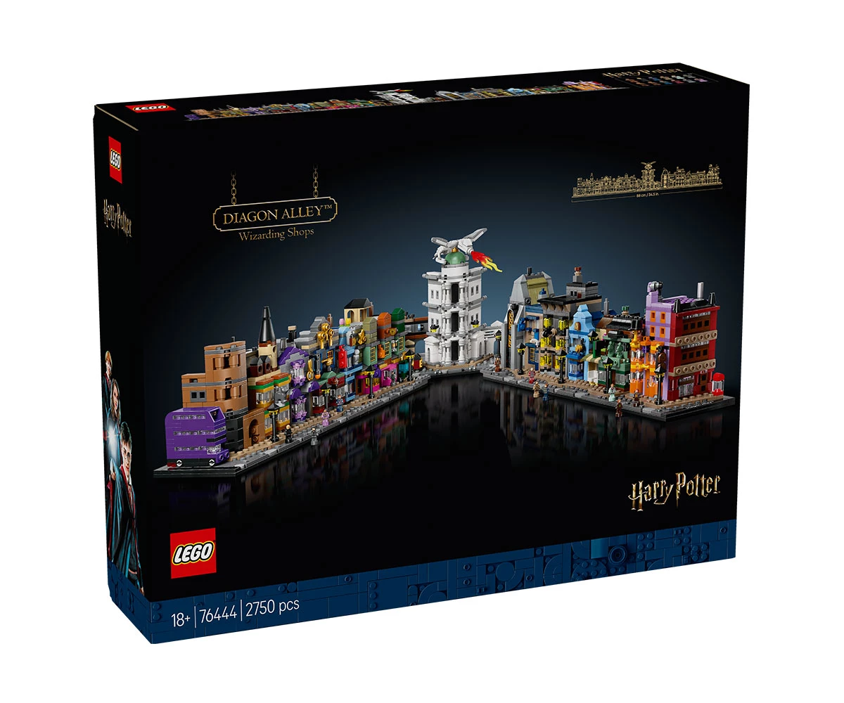 Детски комплект за игра LEGO® Harry Potter 76444 - Магьоснически магазини „Диагон-али“ Конструктор ЛЕГО Harry Potter 76444