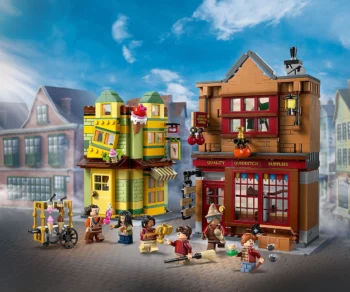 Детски комплект за игра LEGO® Harry Potter 76452 – „Всичко за куидича“ и салон за сладолед