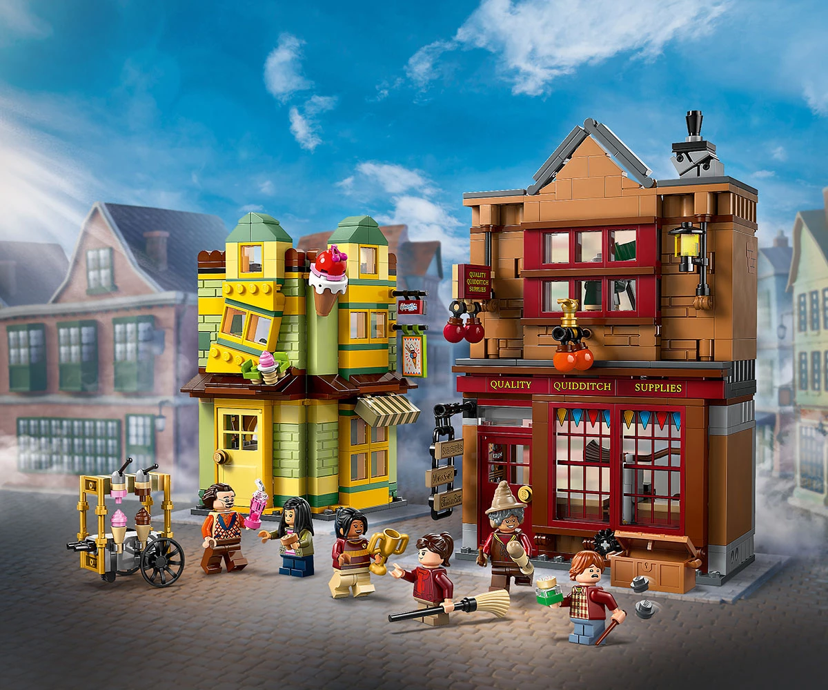 Детски комплект за игра LEGO® Harry Potter 76452 - „Всичко за куидича“ и салон за сладолед thumb 11 LEGO® Harry Potter 76452 - Quality quidditch™ Supplies & Ice Cream thumb 11