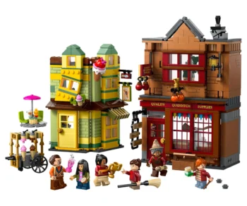 Детски комплект за игра LEGO® Harry Potter 76452 – „Всичко за куидича“ и салон за сладолед