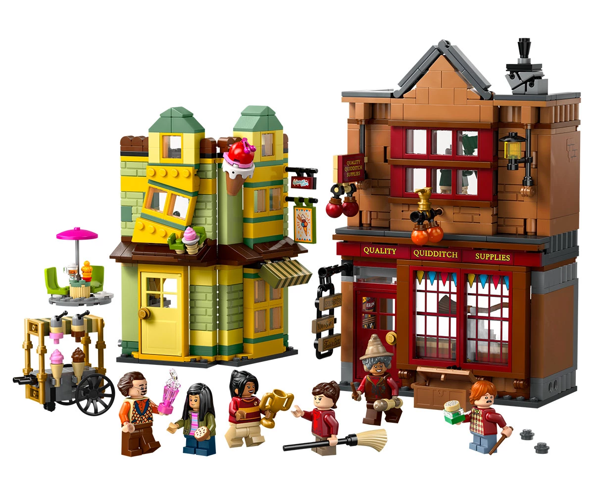 Детски комплект за игра LEGO® Harry Potter 76452 - „Всичко за куидича“ и салон за сладолед thumb 3 LEGO® Harry Potter 76452 - Quality quidditch™ Supplies & Ice Cream thumb 3