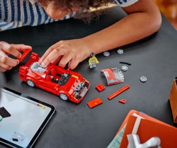 Детски комплект за игра LEGO® Speed Champions 76934 – Свръхкола Ferrari F40