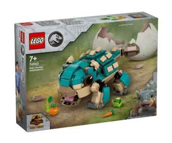 Детски комплект за игра LEGO® Jurassic World™ 76962 – Бебето Бъмпи: анкилозавър