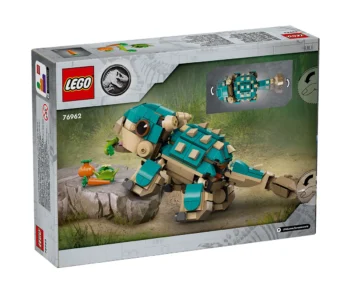 Детски комплект за игра LEGO® Jurassic World™ 76962 – Бебето Бъмпи: анкилозавър