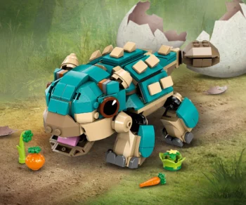 Детски комплект за игра LEGO® Jurassic World™ 76962 – Бебето Бъмпи: анкилозавър