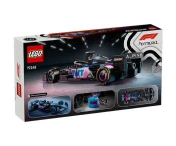 Детски комплект за игра LEGO® Speed ​​Champions 77248 – Болид BWT Alpine F1® Team A524