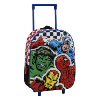 Детска раница с колелца 3D Avengers