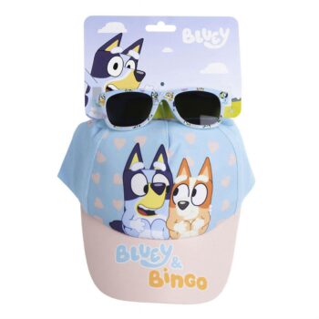 Комплект слънчеви очила и шапка Bluey (Блуи)