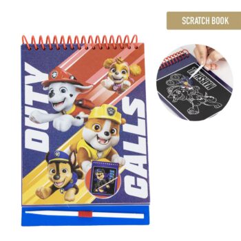 Комплект канцеларски принадлежности Scratch Book Paw Patrol (Пес Патрул)