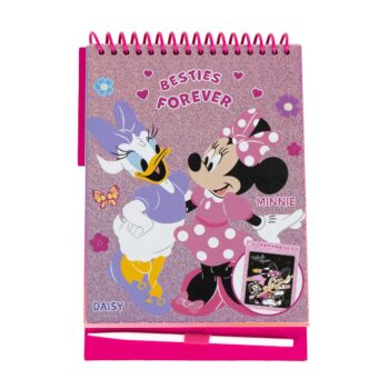 Комплект канцеларски принадлежности Scratch Book Minnie Mouse (Мини Маус)