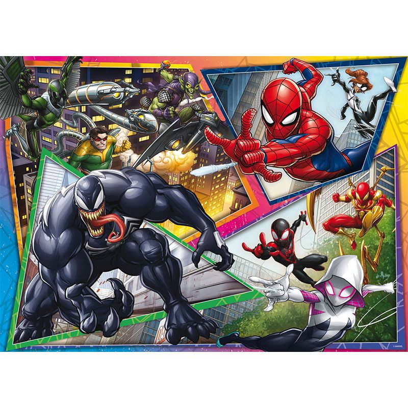 detski-pazel-lisciani-marvel-spiderman-dvulitsev-za-otsvetyavane-maxi-floor-150-chasti66