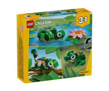 Детски комплект за игра LEGO® Creator 31377 – Костенурка с цвят на водна лилия