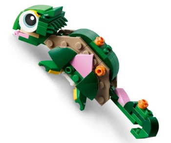Детски комплект за игра LEGO® Creator 31377 – Костенурка с цвят на водна лилия