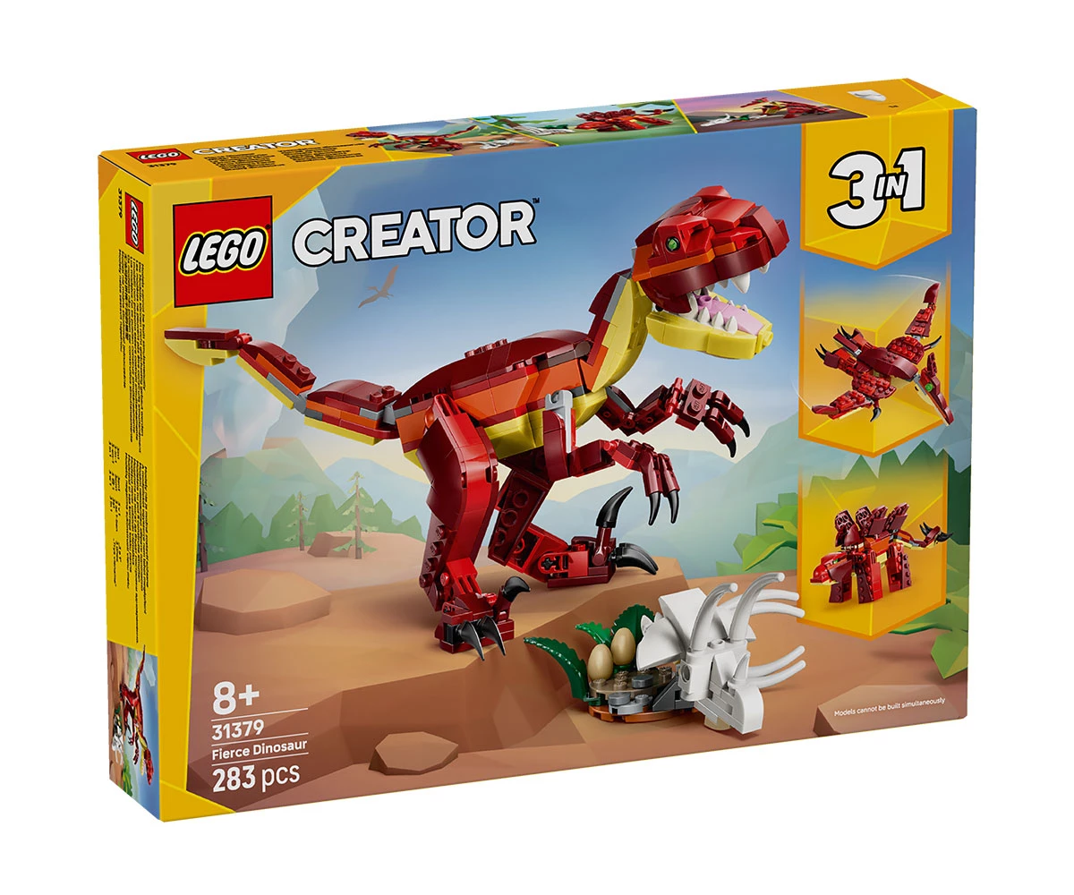 Детски комплект за игра LEGO® Creator 31379 - Свиреп динозавър LEGO® Creator 31379 - Fierce Dinosaur