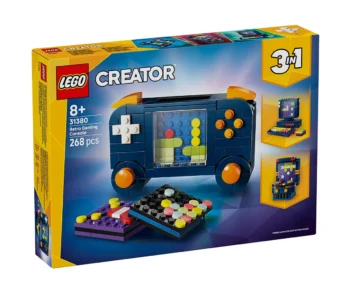 Детски комплект за игра LEGO® Creator 31380 – Ретро конзола за игри