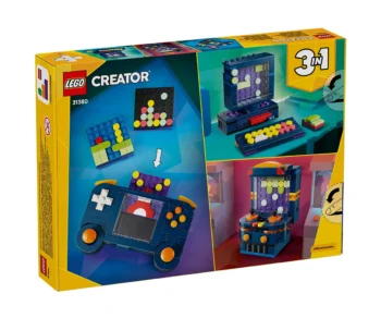 Детски комплект за игра LEGO® Creator 31380 – Ретро конзола за игри