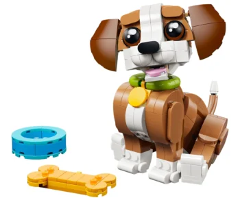 Детски комплект за игра LEGO® Creator 31382 – Сладки животни: игриво кученце