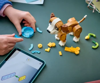 Детски комплект за игра LEGO® Creator 31382 – Сладки животни: игриво кученце