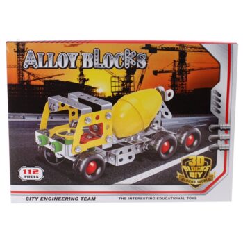 Метален конструктор бетоновоз 3D Alloy Blocks