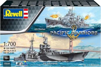 Сглобяем модел, Revell, Подаръчен комплект, Кораби Pacific Warriors, с аксесоари