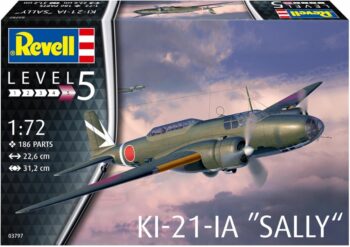 Сглобяем модел, Revell, Бомбардировач Ki-21-la