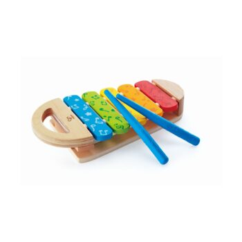 Музикална играчка, Hape, Разноцветен ксилофон