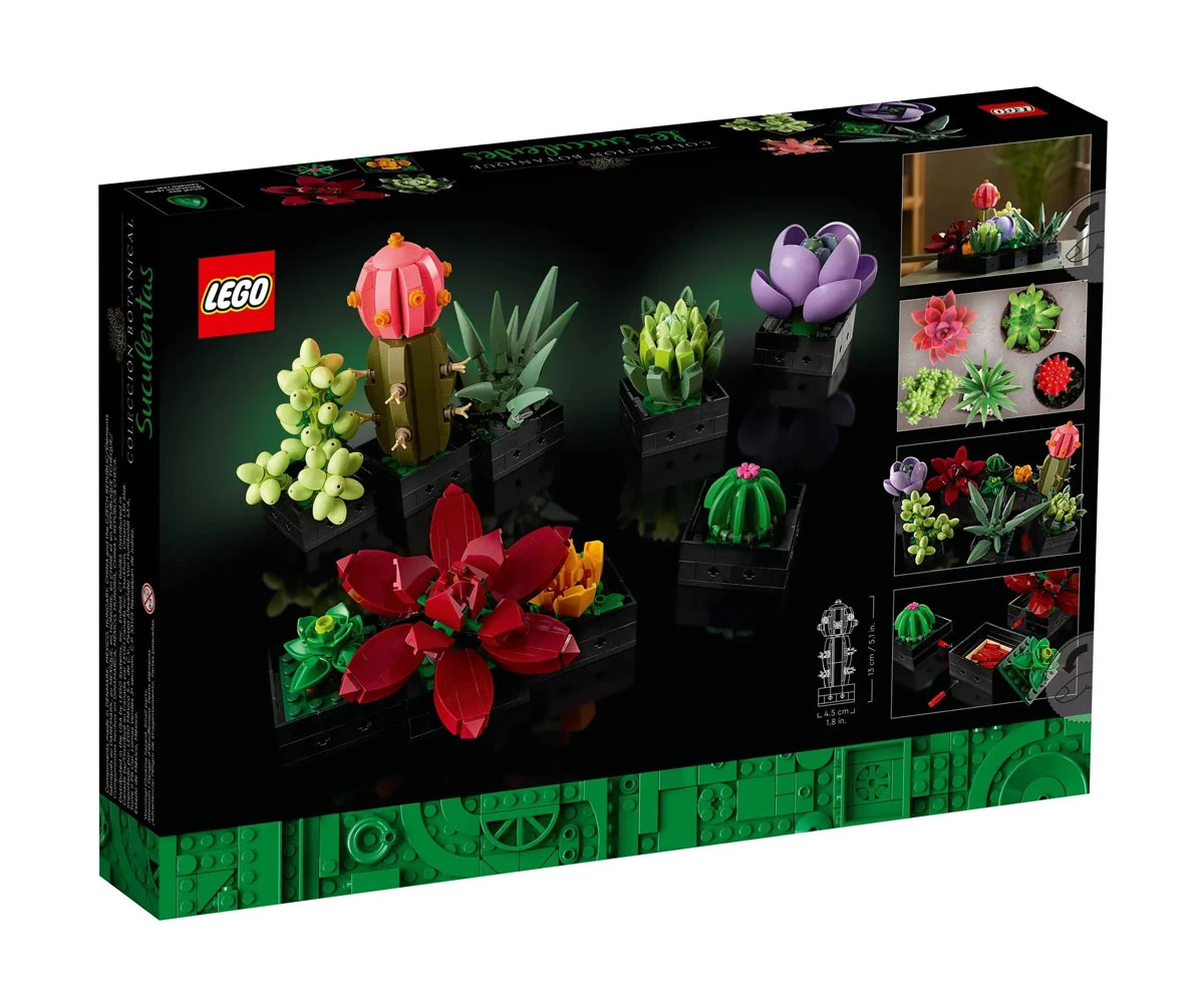 Детски комплект за игра LEGO® Icons 10309 - Сукуленти thumb 2 LEGO® Icons 10309 - Succulents thumb 2