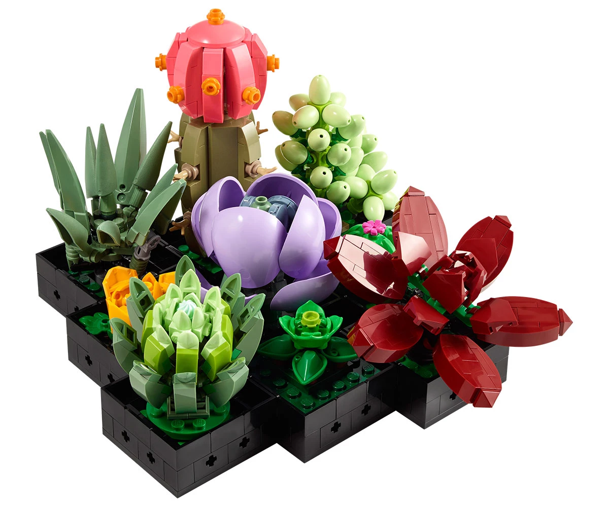 Детски комплект за игра LEGO® Icons 10309 - Сукуленти thumb 3 LEGO® Icons 10309 - Succulents thumb 3