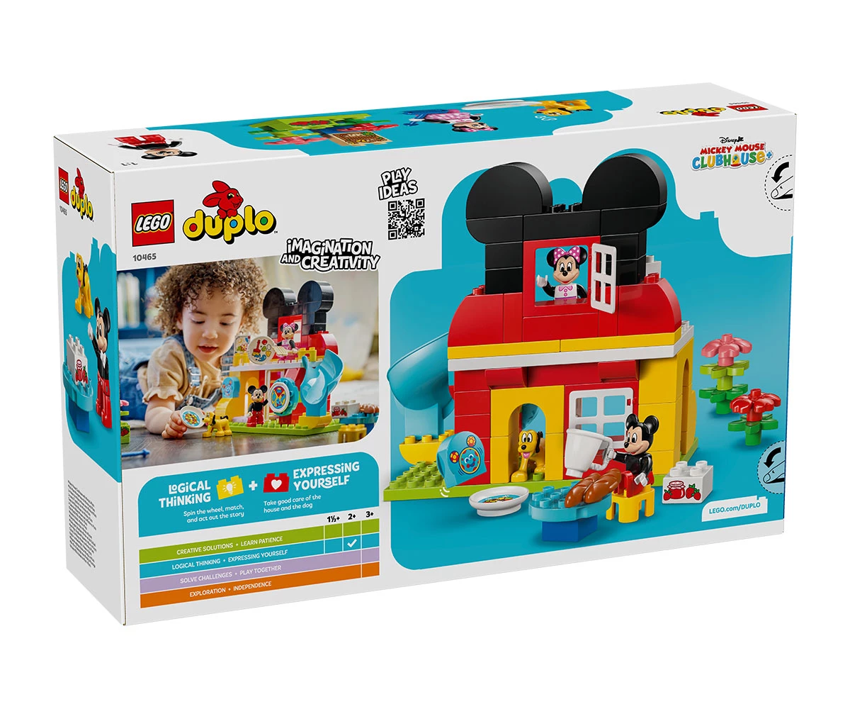 Детски комплект за игра LEGO® DUPLO® Disney™ 10465 - Клубът на Мики Маус с Мини и Плуто thumb 2 LEGO® DUPLO® Disney™ 10465 - Mickey Mouse Clubhouse with Minnie & Pluto thumb 2