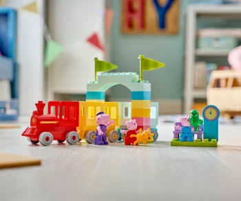 Детски комплект за игра LEGO® DUPLO® 10466 – Влакът на дядо Прасенце