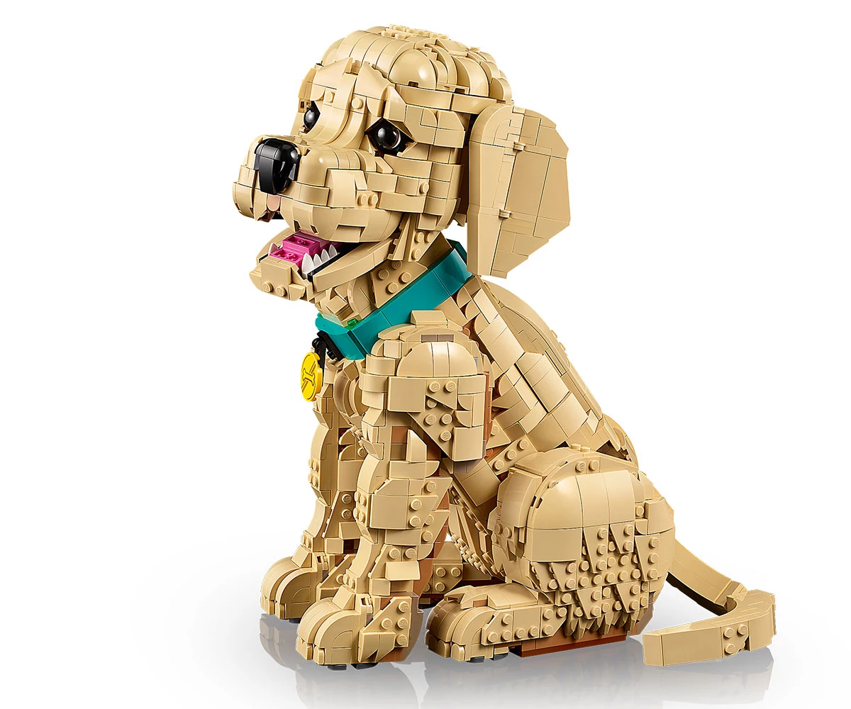 Детски комплект за игра LEGO® Icons 11384 - Кученце голдън ретривър thumb 4 LEGO® Icons 11384 - Golden Reriever Puppy thumb 4