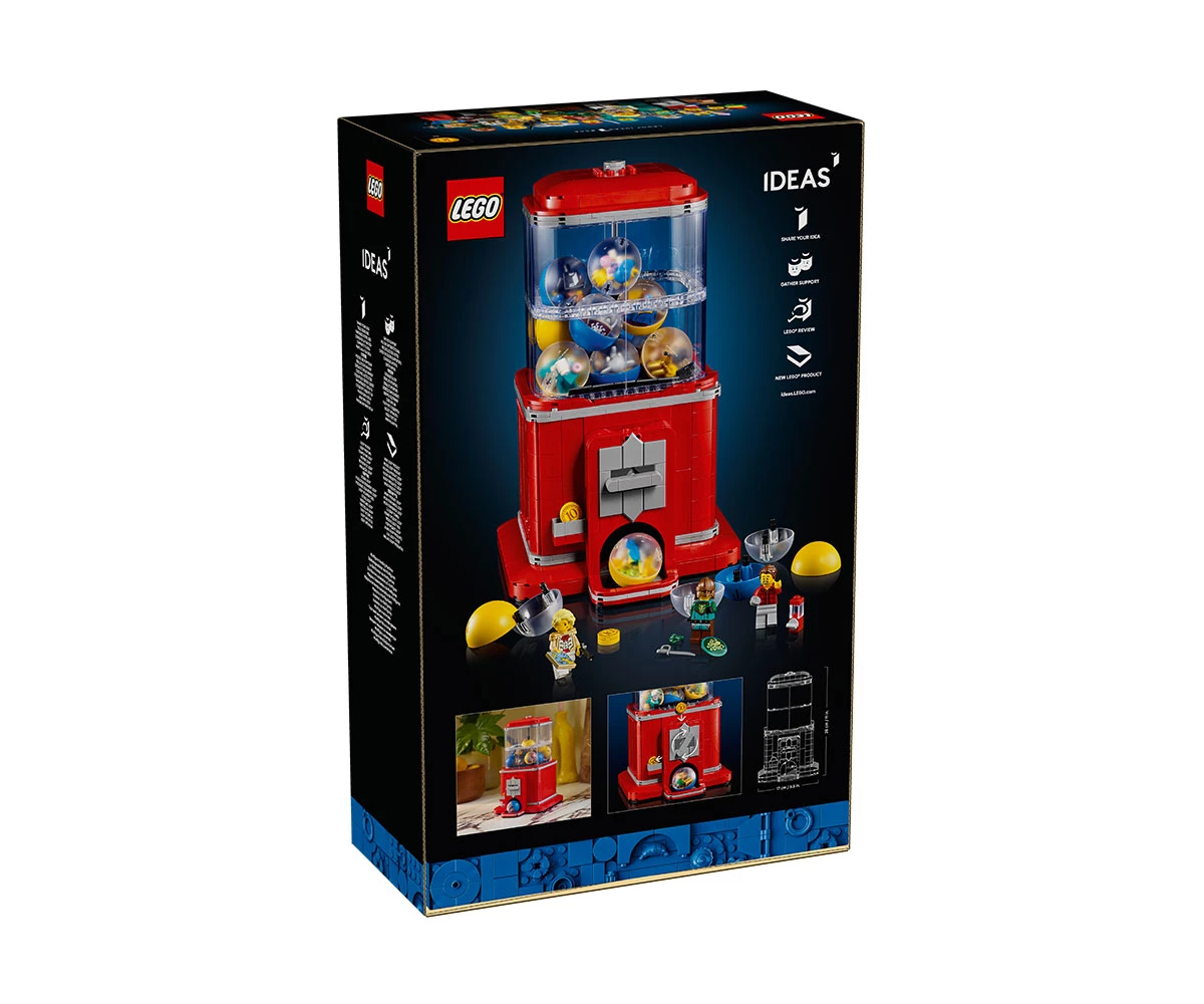 Детски комплект за игра LEGO® Ideas 21358 - Вендинг машина за минифигури thumb 2 LEGO® Ideas 21358 - Minifigure Vending Machine thumb 2