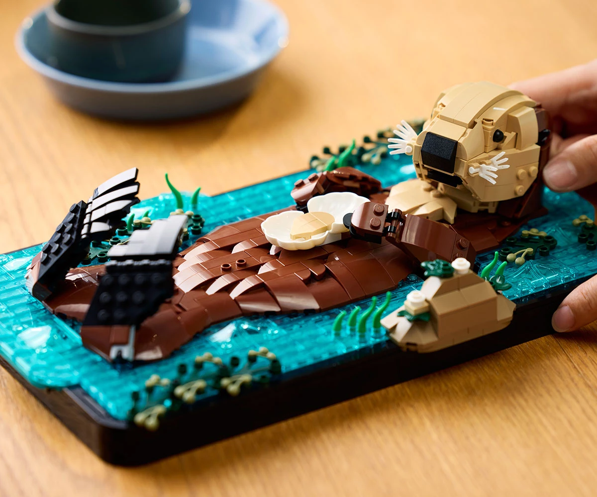 Детски комплект за игра LEGO® Ideas 21366 - Mорски видри thumb 11 LEGO® Ideas 21366 - Floating Sea Otters thumb 11