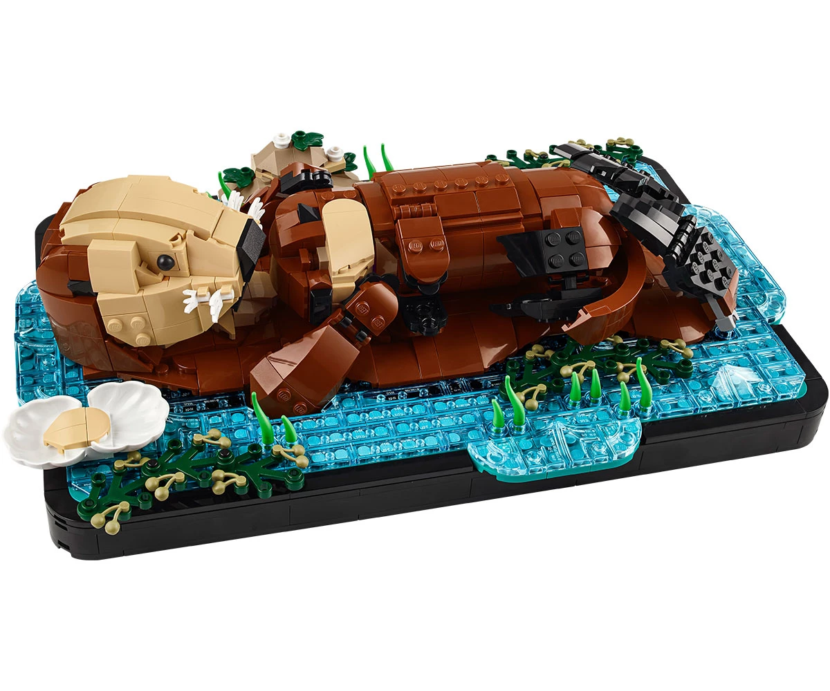 Детски комплект за игра LEGO® Ideas 21366 - Mорски видри thumb 3 LEGO® Ideas 21366 - Floating Sea Otters thumb 3
