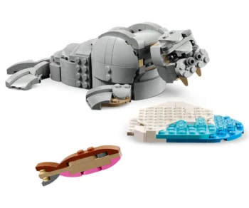 Детски комплект за игра LEGO® Creator 31171 – Диви животни: Величествен носорог с птици