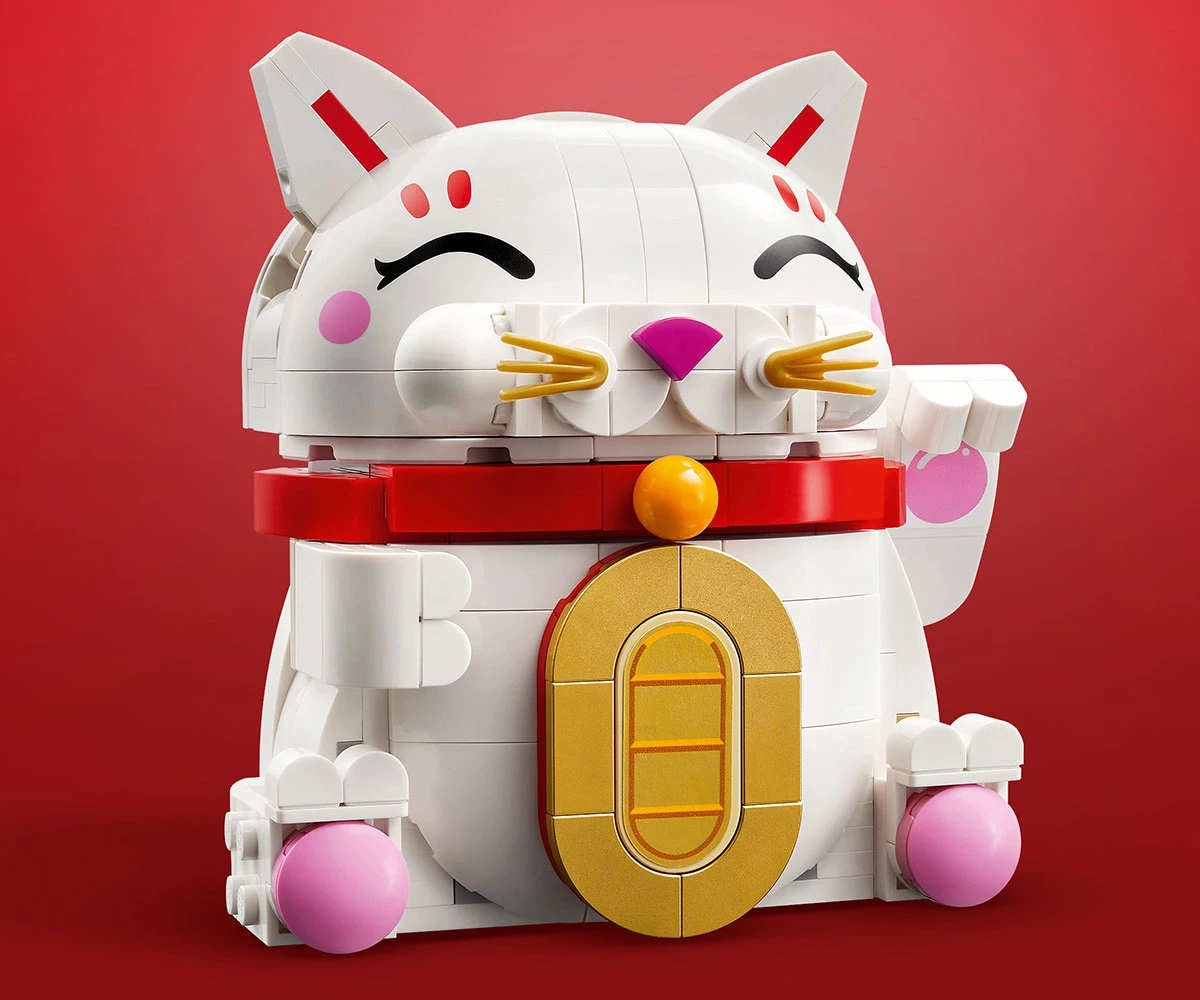 Детски комплект за игра LEGO® Icons 40813 - Котка за късмет thumb 6 LEGO® Icons 40813 - Lucky Cat thumb 6