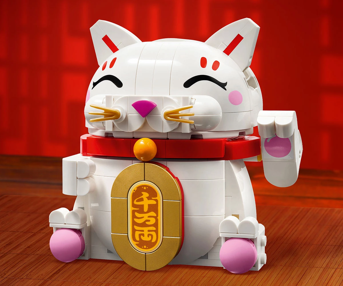 Детски комплект за игра LEGO® Icons 40813 - Котка за късмет thumb 7 LEGO® Icons 40813 - Lucky Cat thumb 7