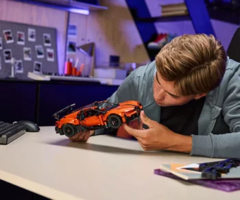 Детски комплект за игра LEGO® Technic 42222 – Спортна хиперкола BUGATTI Bugatti Chiron PUP Sport
