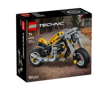 Детски комплект за игра LEGO® Technic 42225 – Жълт мотоциклет