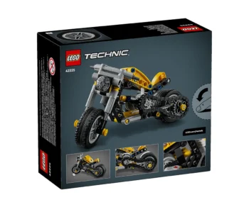 Детски комплект за игра LEGO® Technic 42225 – Жълт мотоциклет