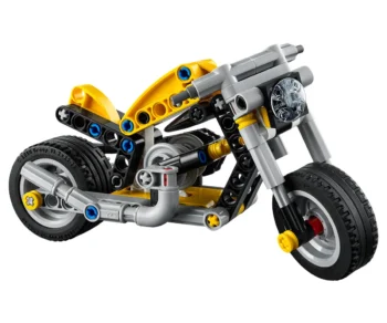 Детски комплект за игра LEGO® Technic 42225 – Жълт мотоциклет