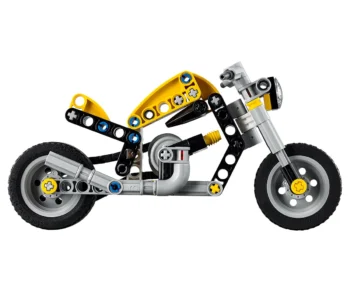 Детски комплект за игра LEGO® Technic 42225 – Жълт мотоциклет