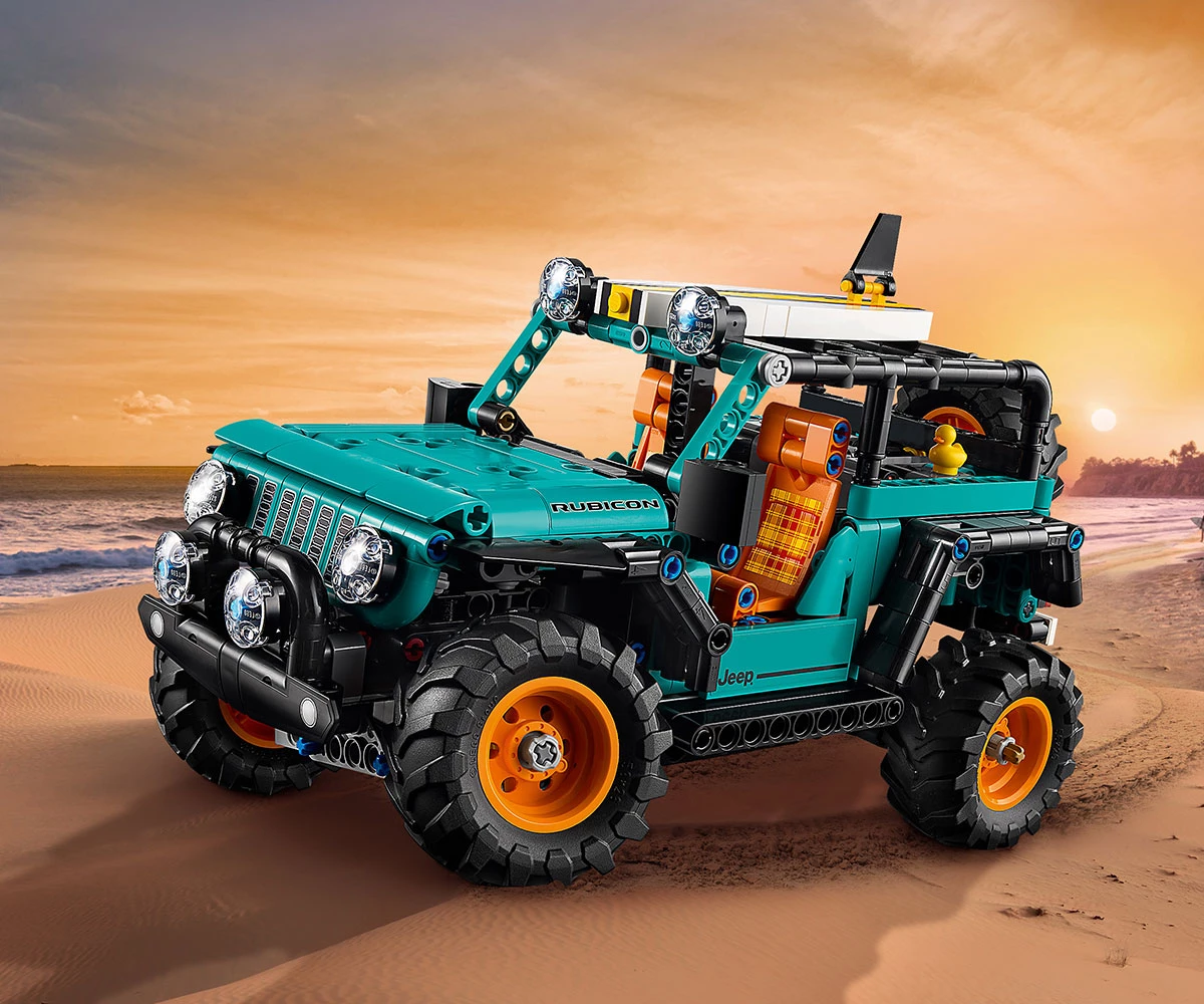 Детски комплект за игра LEGO® Technic 42227 - Джип Jeep® Wrangler Rubicon thumb 12 LEGO® Technic 42227 - Jeep® Wrangler Rubicon SUV thumb 12